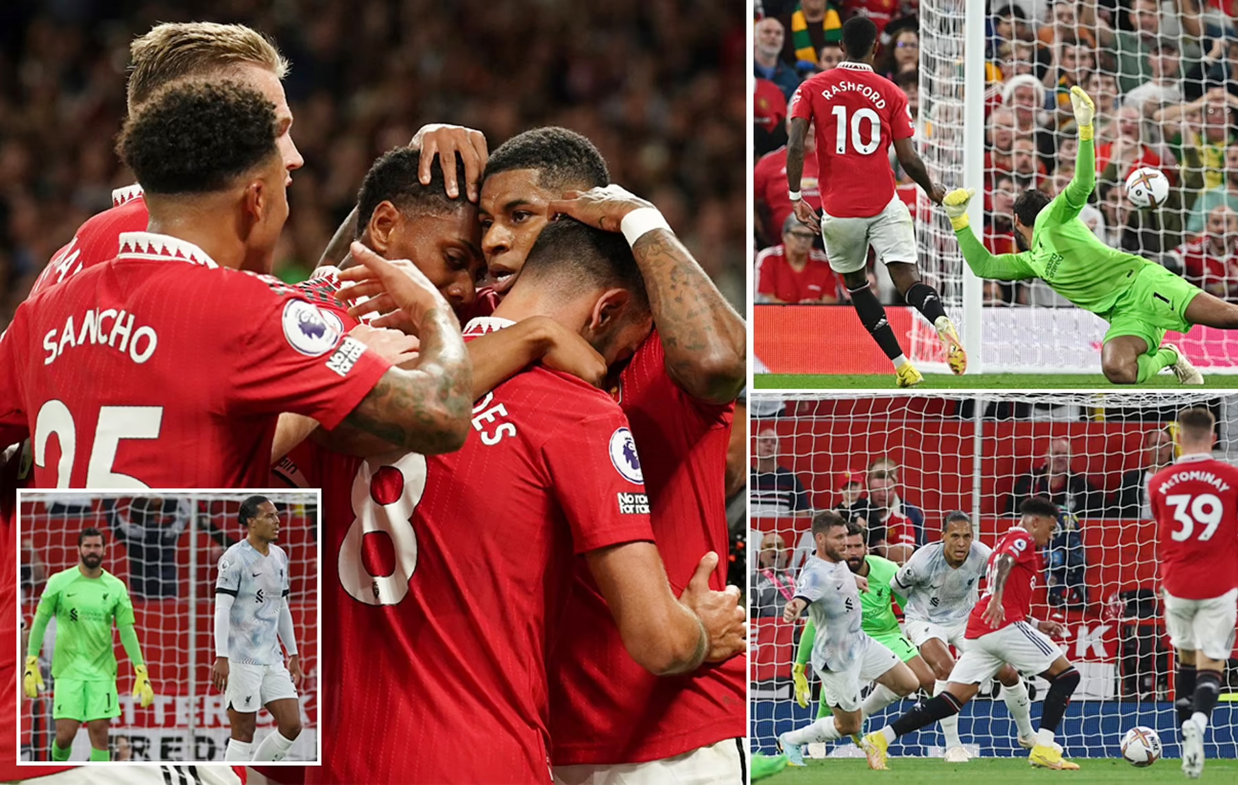 Thắng Liverpool, MU có điểm đầu tiên tại Ngoại hạng Anh